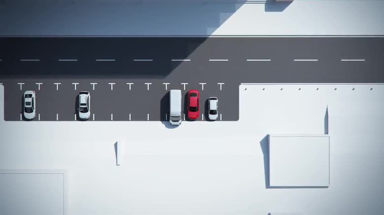 Audi A4 rear cross traffic assist