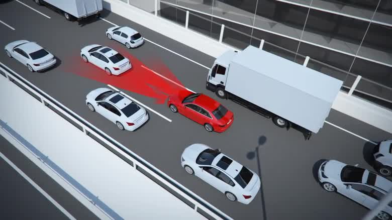 Audi A4 traffic jam assist
