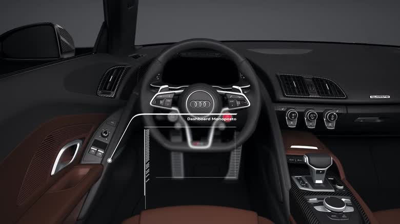 Audi R8 - Interior and Controls