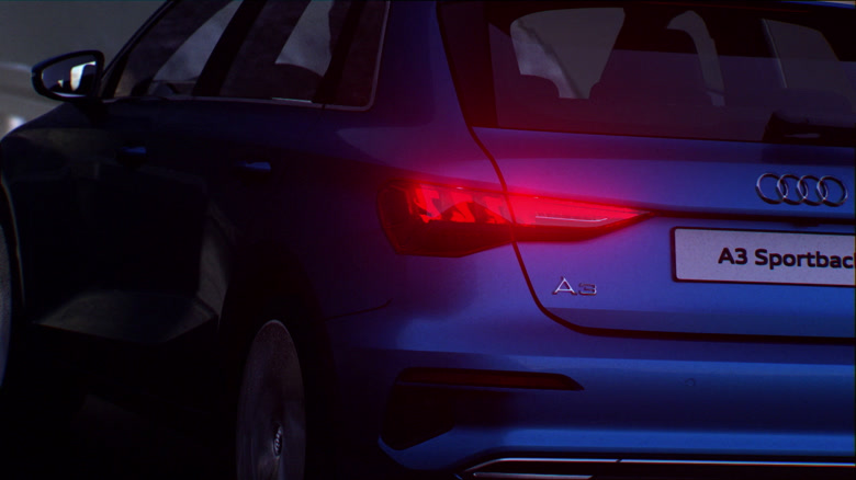 Audi A3 Sportback - Lighting technology