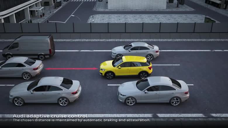Audi Q2 traffic jam assist