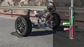 Audi Q3 Sportback e-hybrid 200kW – Chassis technology 