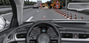 Straightforward: the speed limit displays also appear in the optional head-up display 