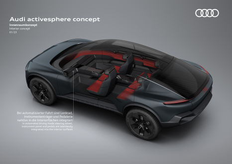 Audi activesphere concept – Interieur-Konzept / Interior concept