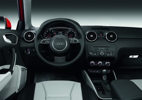 Vorbildliche Ergonomie: Das Cockpit des Audi A1
