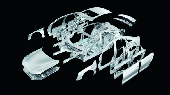 Audi A8: Karosseriegewicht 231 Kilogramm