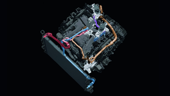 AGR beim 4.2 V8 TDI: Der Kühler erhält über einen eigenen Kreislauf kaltes Wasser