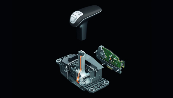 Shift-by-wire: Wählhebel im Audi A8