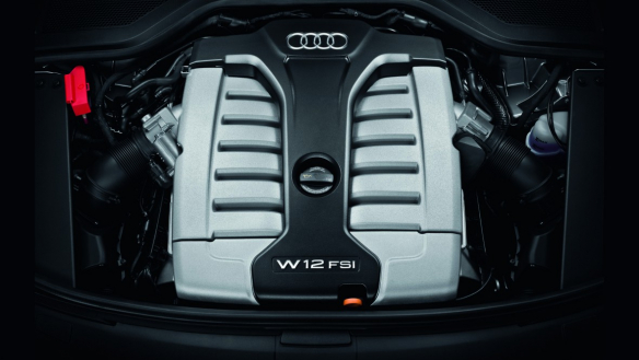 Souverän: Der W12 im Audi A8 L