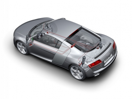 Audi R8: adaptive damping with Audi magnetic ride