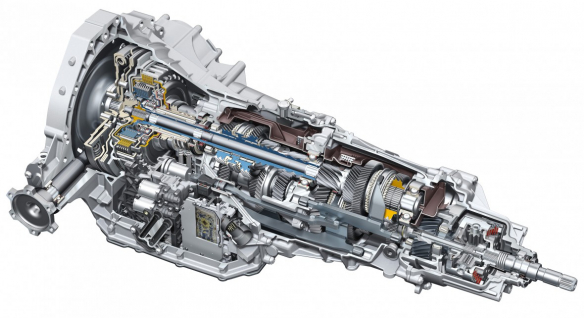 Linear architecture: seven-speed S tronic for longitudinally mounted engines