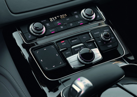 Fingertip input: the MMI touch in the Audi A8