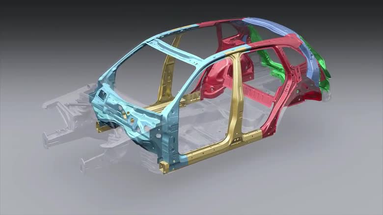 Torsional stiffness in the Audi Q5