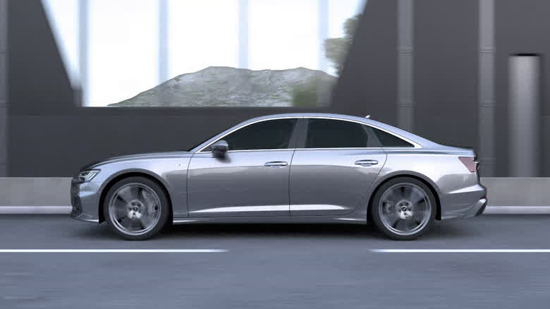 Audi A6 Limousine - Dynamik-Allradlenkung_EN