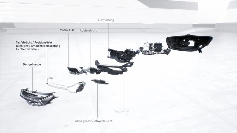 Audi Matrix LED-Scheinwerfer