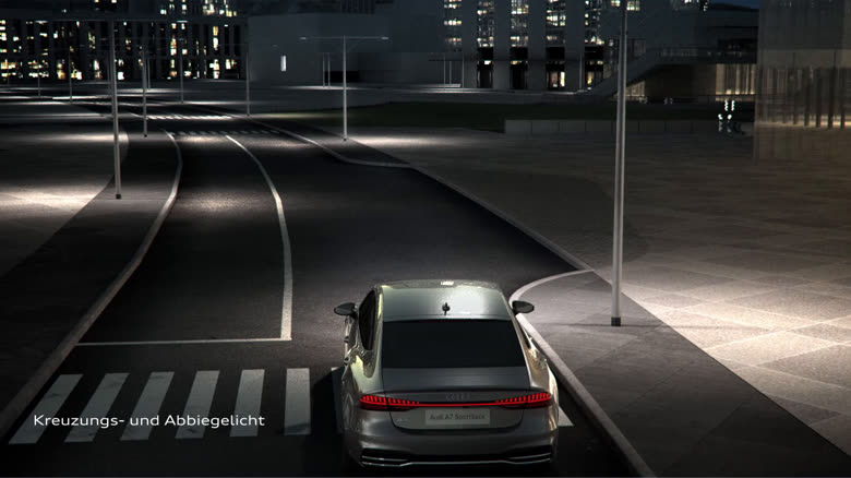 Audi A7 Sportback Lichtfunktionen