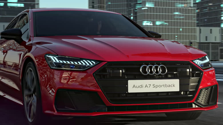 Audi A7 Sportback TFSI e - Systemaufbau und Fahrsituationen
