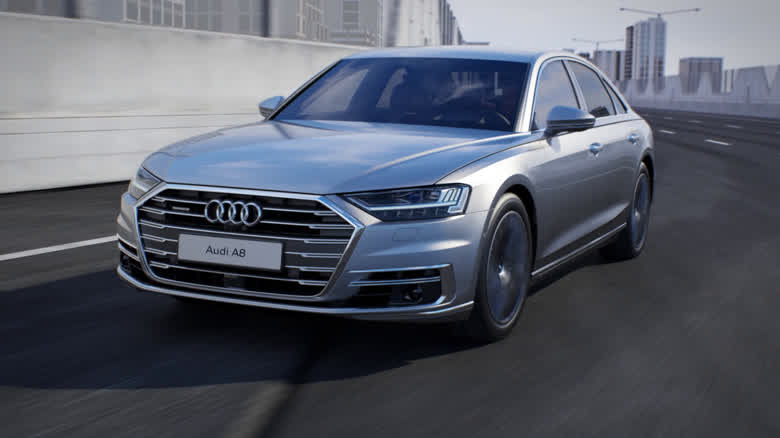 Audi A8 - Dynamik-Allradlenkung