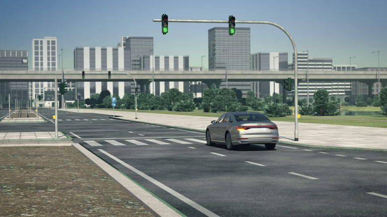 Audi A8 – zentrales Fahrerassistenzsteuergerät (zFAS)