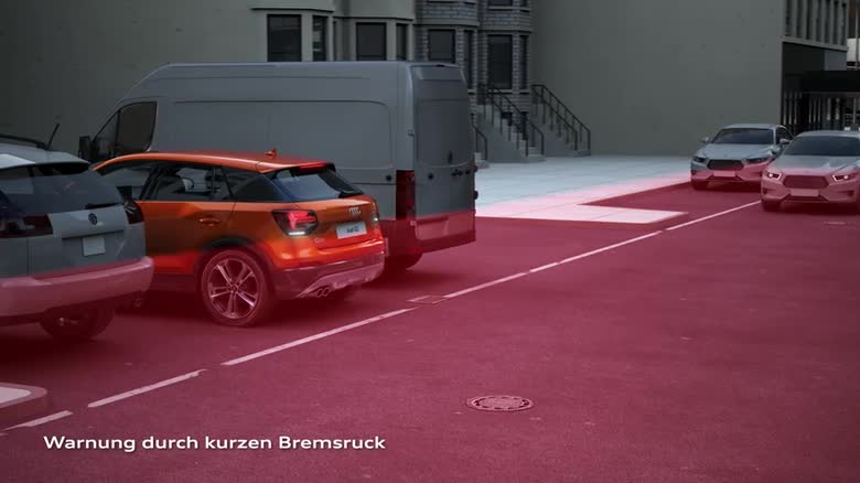 Audi Q2 Querverkehrassistent