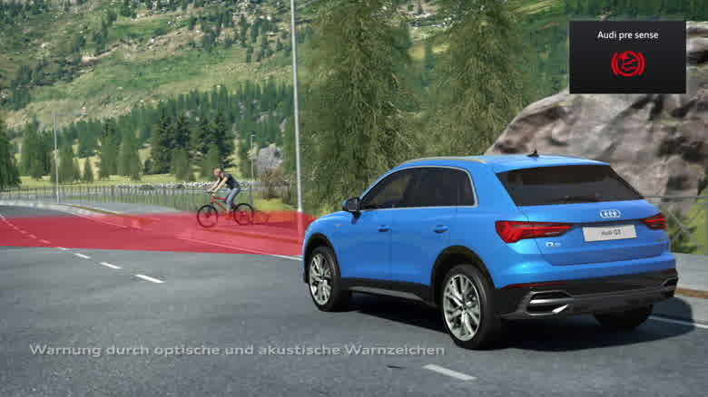 Audi Q3 - Fahrerassistenzsysteme