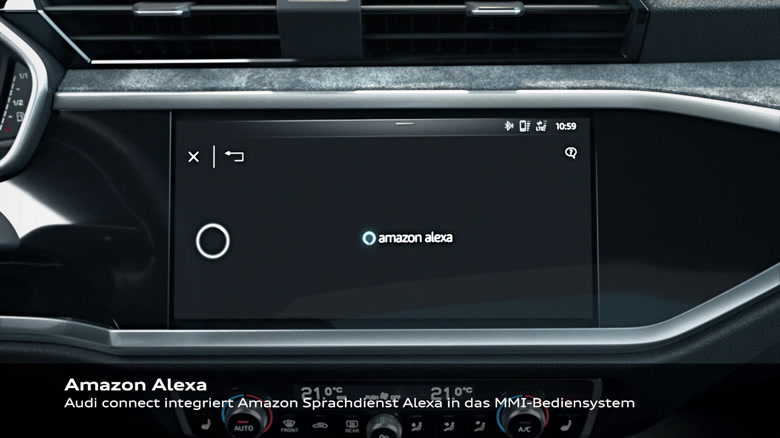 Audi Q3 Sportback – Infotainment mit Alexa