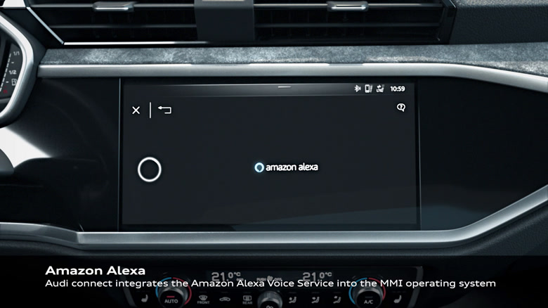 Audi Q3 Sportback – Infotainment with Alexa