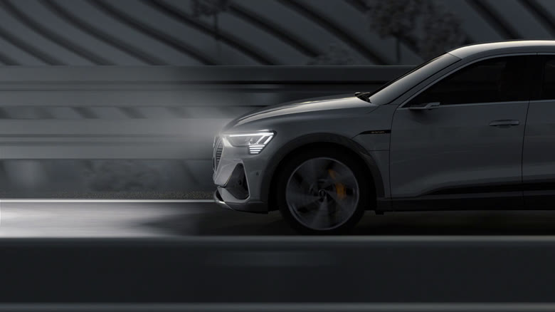 Audi e-tron Sportback - Digitale Matrix LED-Funktionen